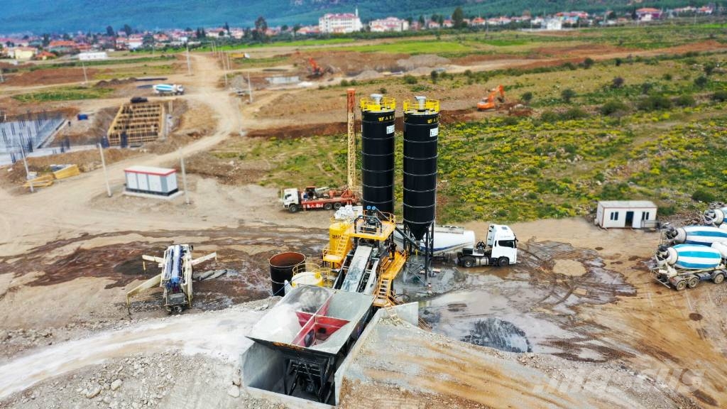 Fabo CENTRALE A BETON MOBILE FABO TURBOMIX 100 M3/H خلاطات خرسانة