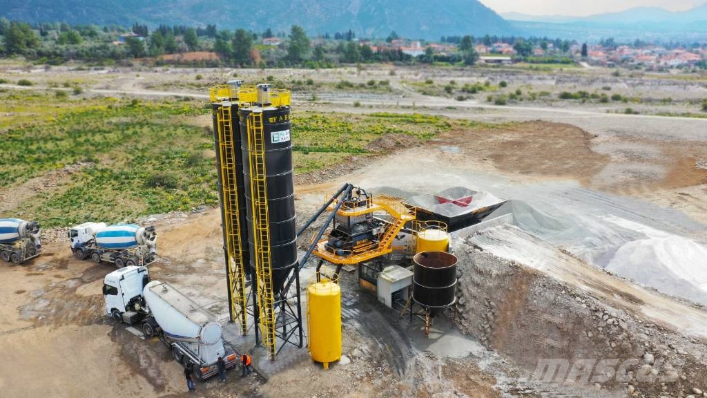 Fabo CENTRALE A BETON MOBILE FABO TURBOMIX 100 M3/H خلاطات خرسانة