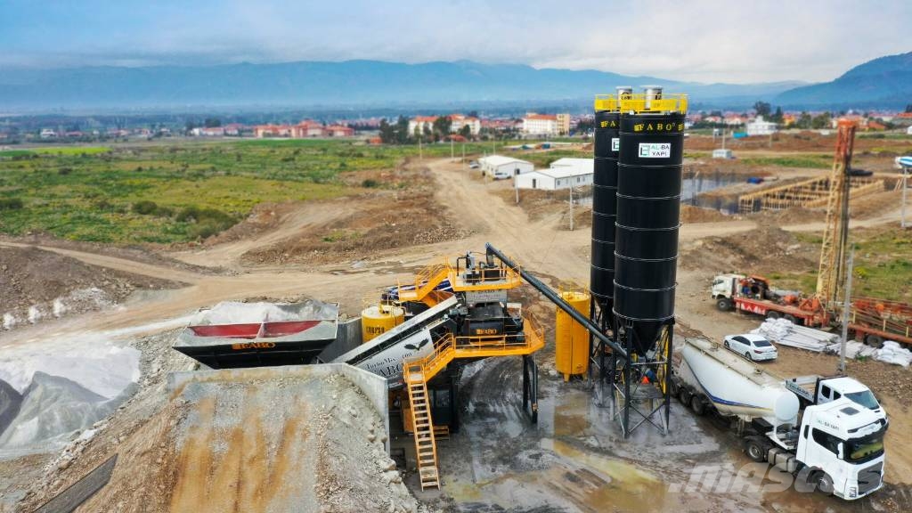 Fabo CENTRALE A BETON MOBILE FABO TURBOMIX 100 M3/H خلاطات خرسانة