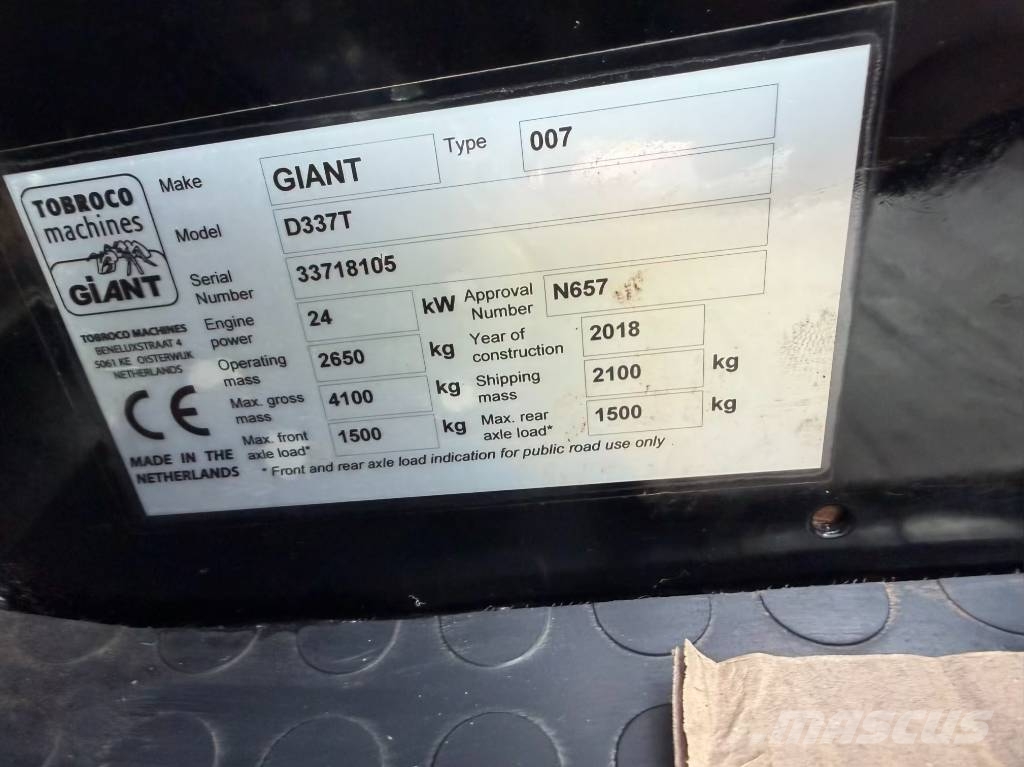 GiANT D 337 T Læssere
