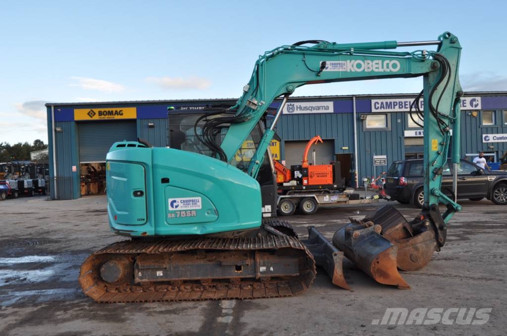 Kobelco SK 75 SR Midi excavators 7t - 12t