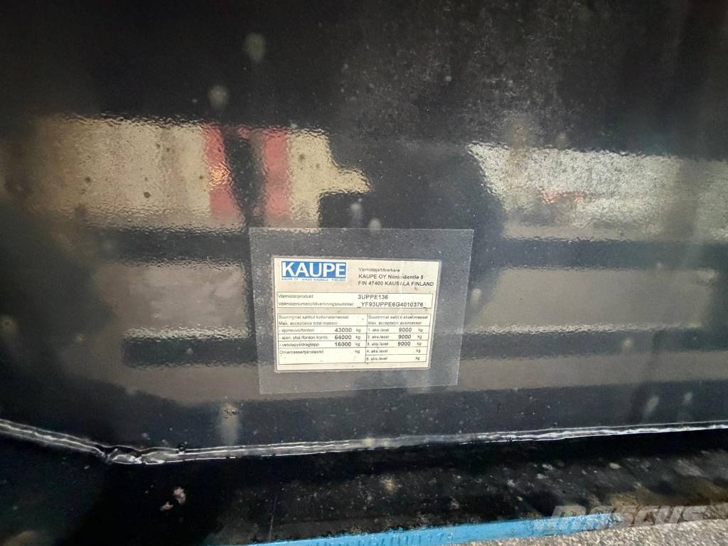 Kaupe KAUPE 3 UPPE 136 Seria nr 0376 半挂厢式车