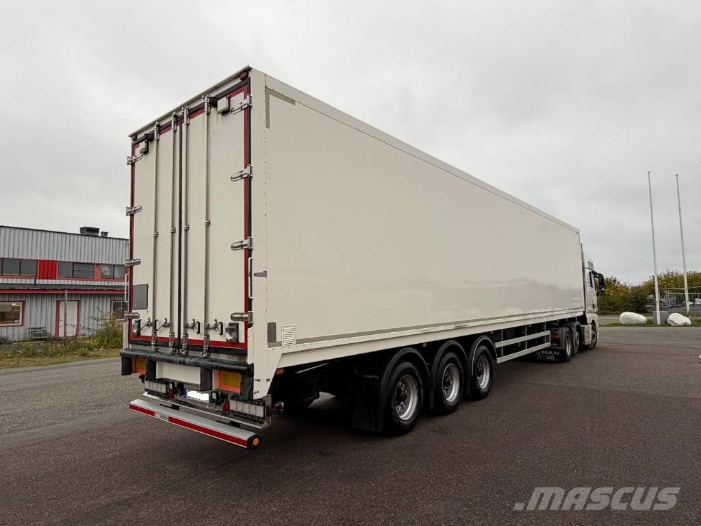 Kaupe KAUPE 3 UPPE 136 Seria nr 0376 半挂厢式车