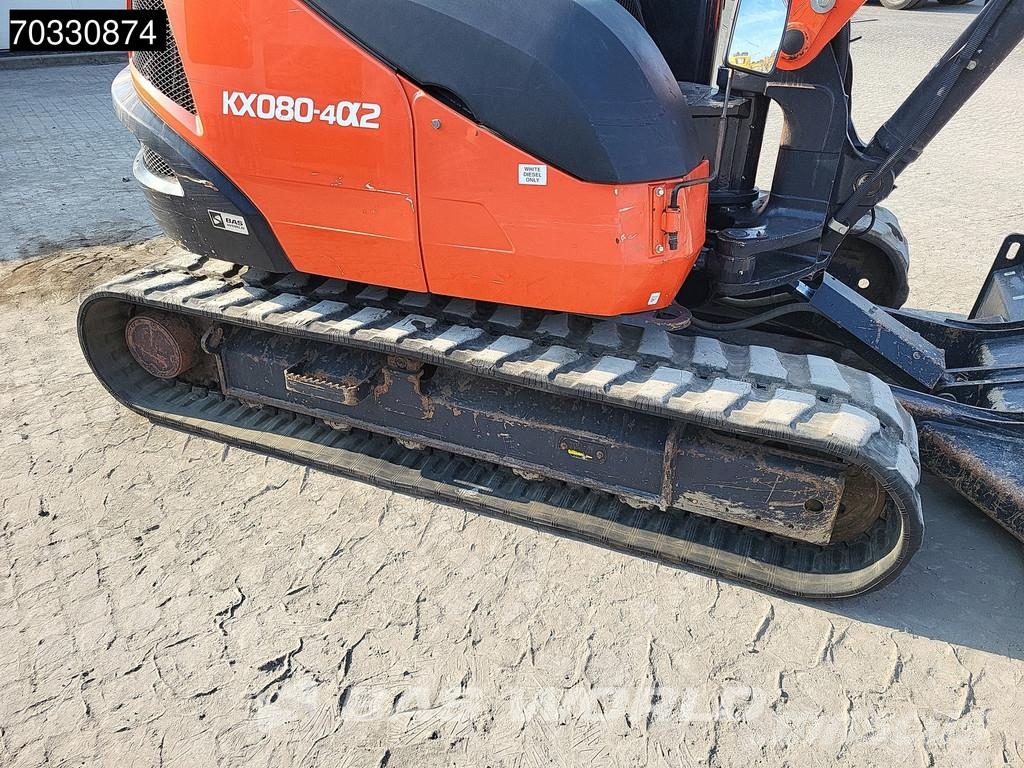 Kubota KX080-4 A/C حفارات صغيرة أقل من 7 طن (حفارات صغيرة)