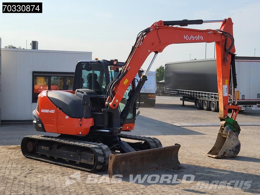 Kubota KX080-4 A/C حفارات صغيرة أقل من 7 طن (حفارات صغيرة)