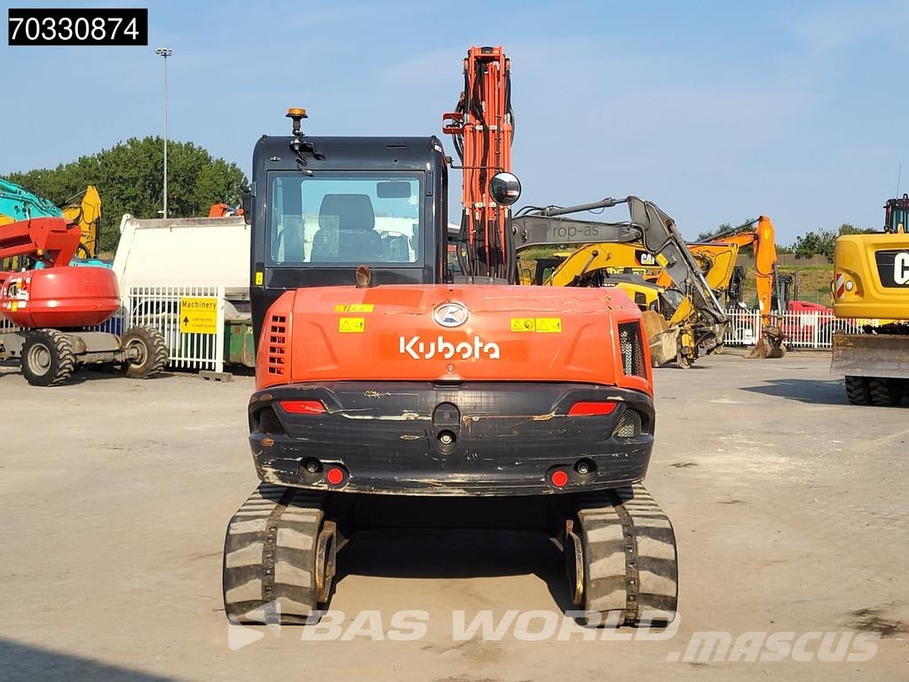 Kubota KX080-4 A/C حفارات صغيرة أقل من 7 طن (حفارات صغيرة)