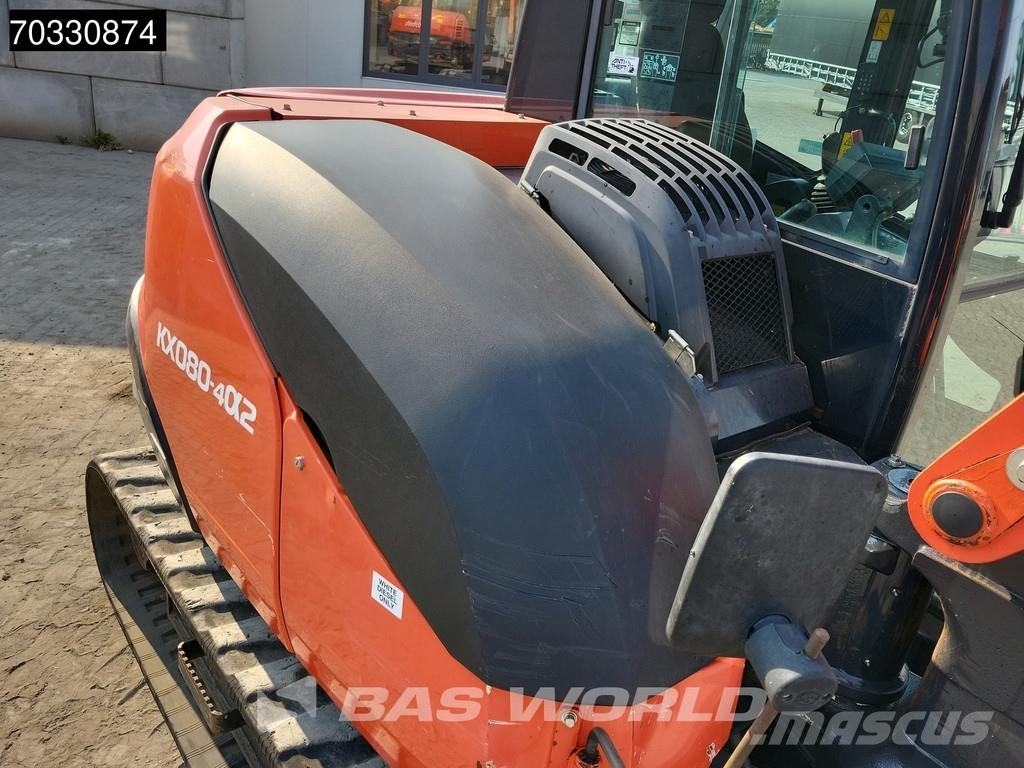 Kubota KX080-4 A/C حفارات صغيرة أقل من 7 طن (حفارات صغيرة)