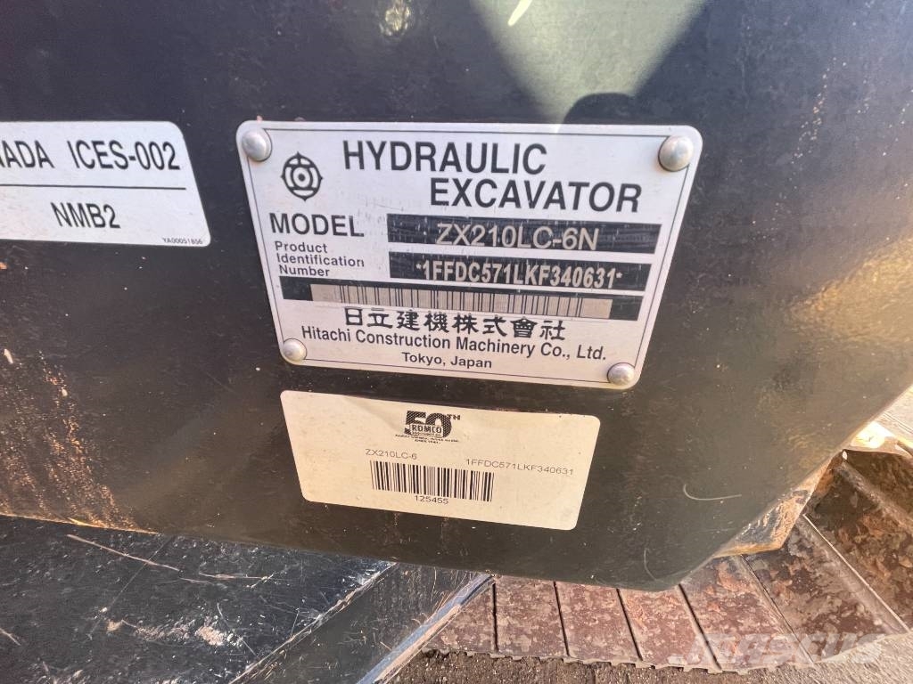 Hitachi ZX 210 LC N-6 حفارات زحافة