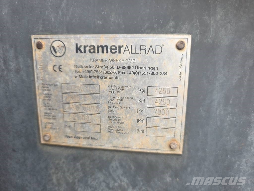 Kramer 680 Chargeuse sur pneus
