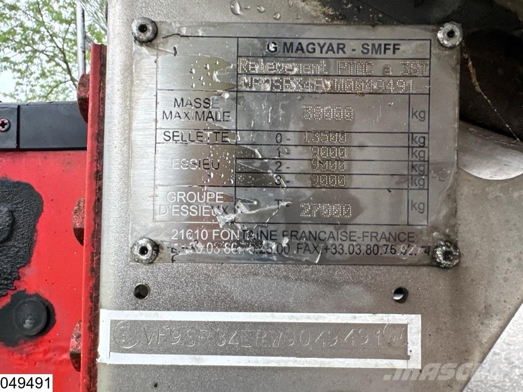 Magyar Bitum ADR, Bitum, 32.000 L Tanker semi-trailers