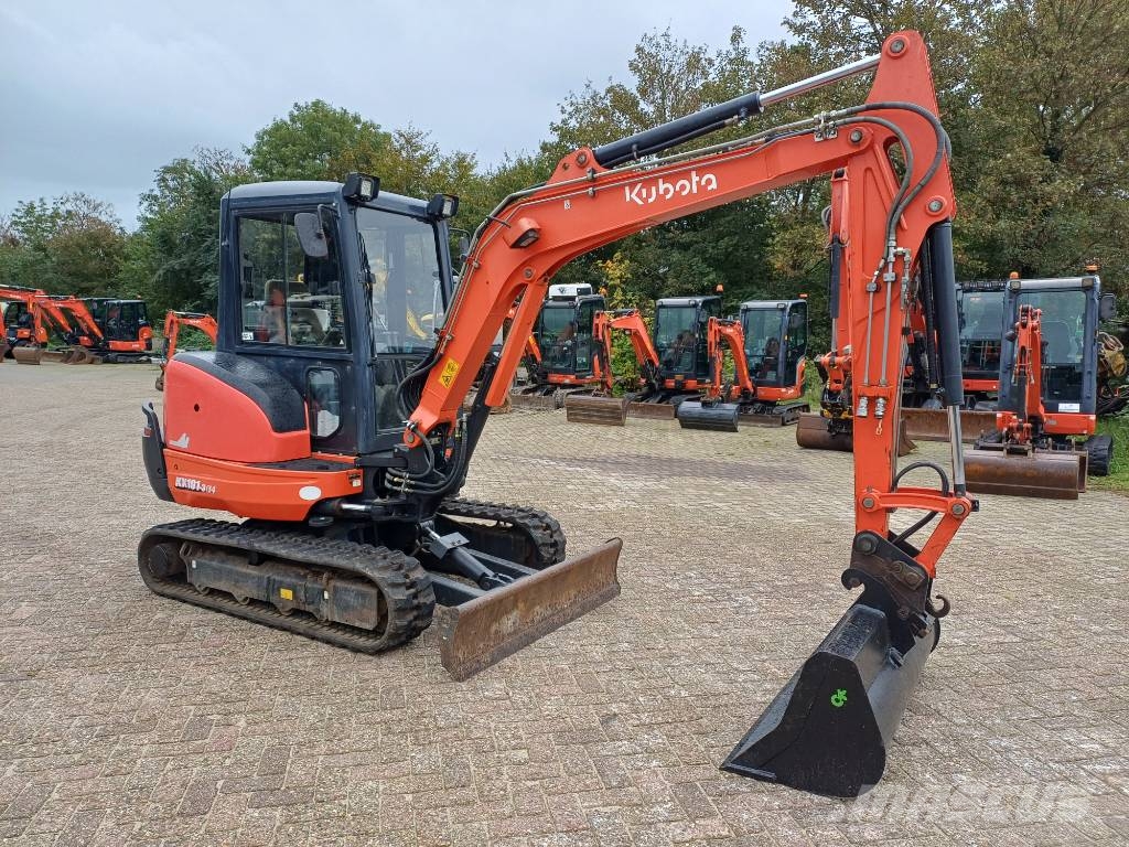 Kubota KX101-3a4 Mini bagri <7t