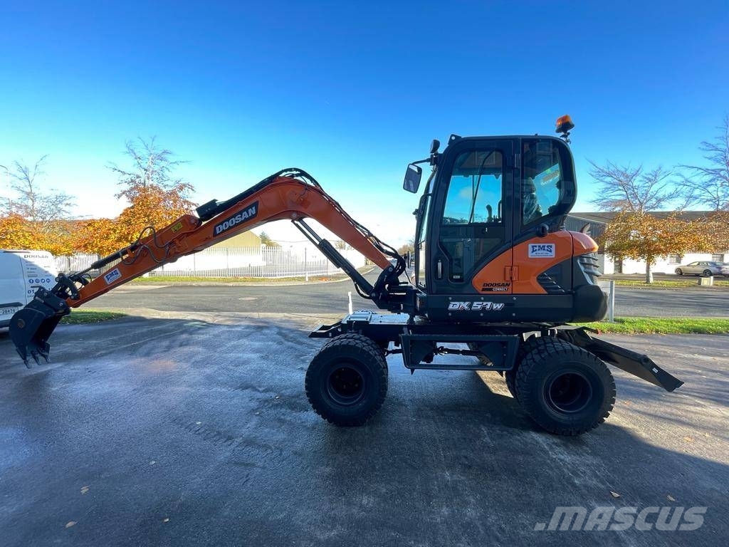 Doosan Dx57W-7 Escavadoras de rodas