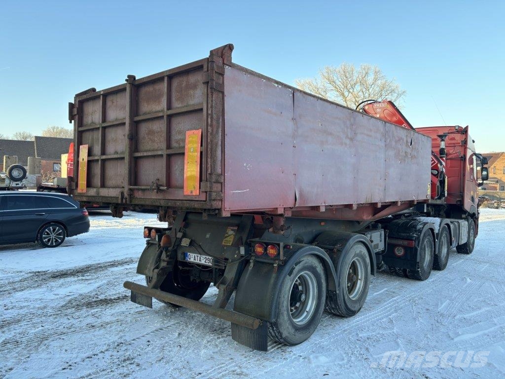 Langendorf KIPPER - FASSI F235A NEW 티퍼 세미 트레일러