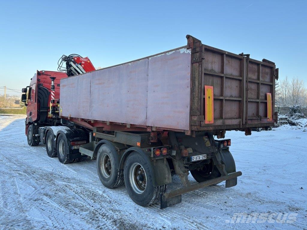 Langendorf KIPPER - FASSI F235A NEW 티퍼 세미 트레일러
