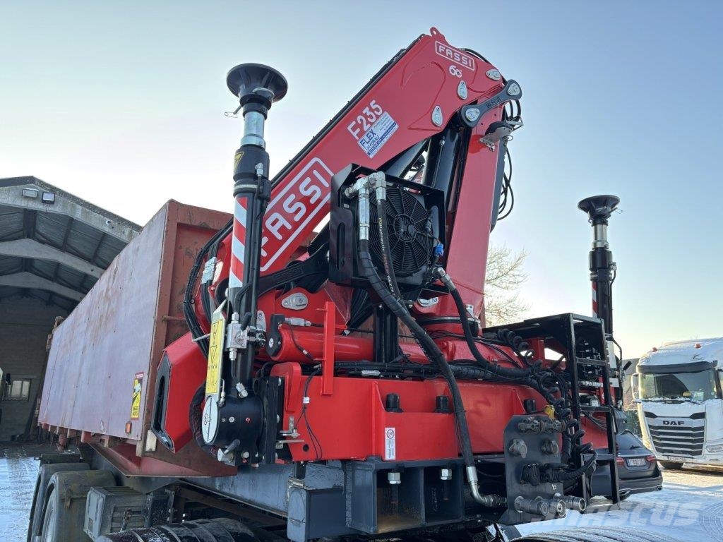 Langendorf KIPPER - FASSI F235A NEW 티퍼 세미 트레일러