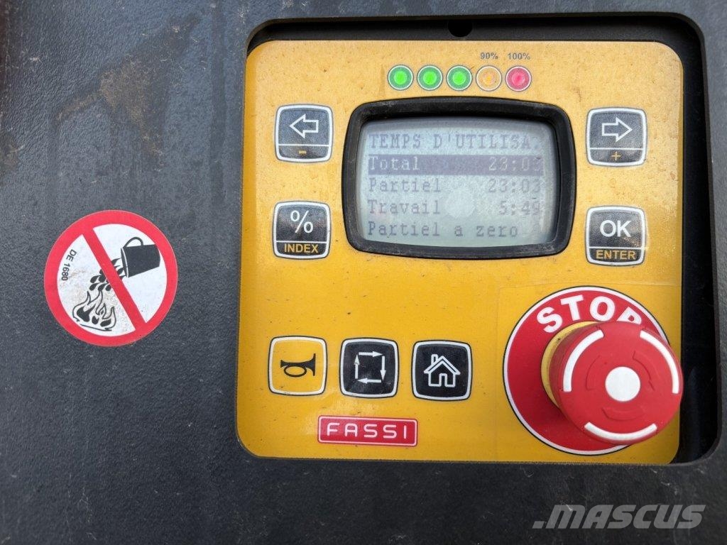 Langendorf KIPPER - FASSI F235A NEW 티퍼 세미 트레일러