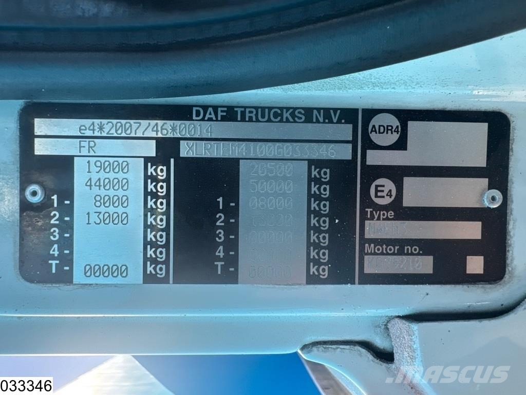 DAF CF 440 EURO 6 Tahače