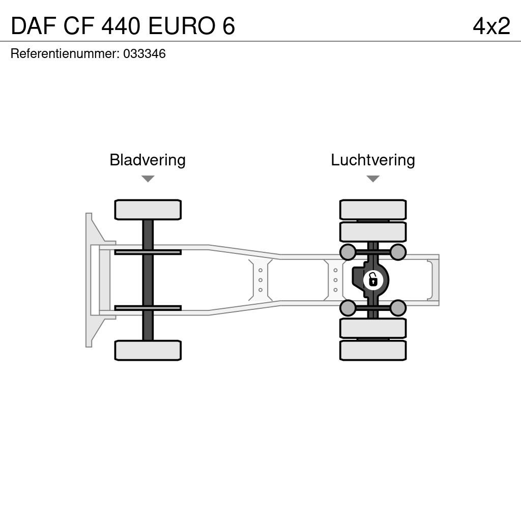 DAF CF 440 EURO 6 Tahače