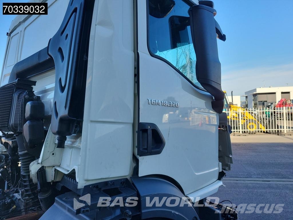 MAN TGM 18.320 4X2 18tonner Damaged truck chassis Auto Kamioni-šasije