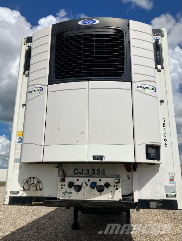 Krone Trailer Reefer Flower Width Straight Puspriekabės su izoterminiu kėbulu