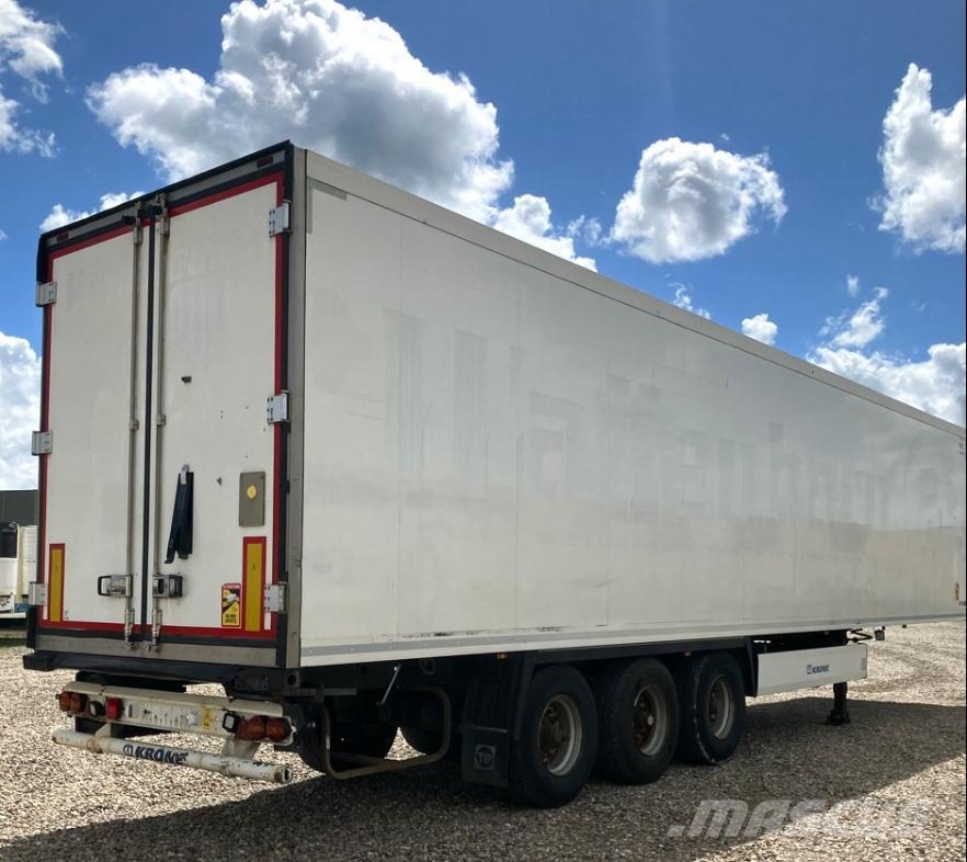 Krone Trailer Reefer Flower Width Straight Puspriekabės su izoterminiu kėbulu
