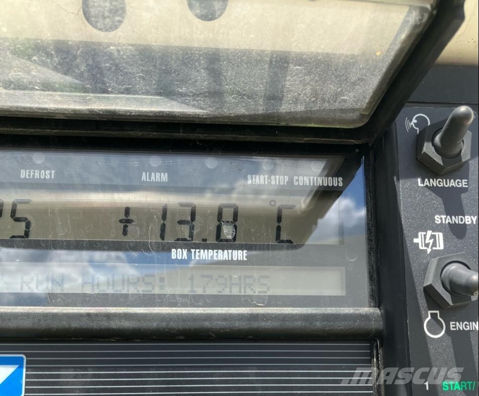 Krone Trailer Reefer Flower Width Straight Puspriekabės su izoterminiu kėbulu