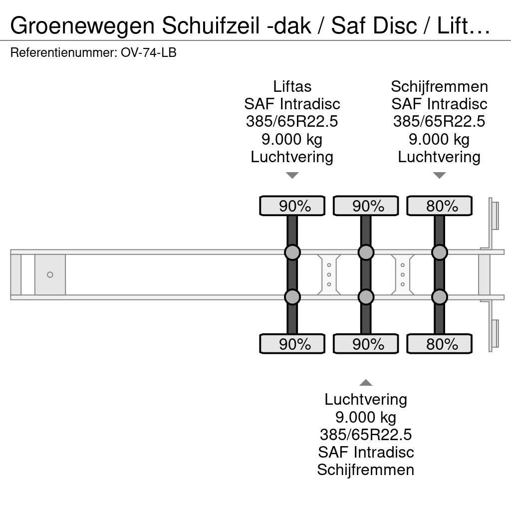 Groenewegen Schuifzeil -dak / Saf Disc / Lift-as / APK 08-2027 Tentpoolhaagised
