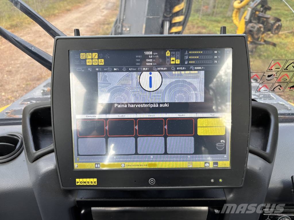 Ponsse FOX 8W 3B Harvesterit
