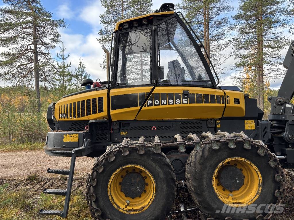 Ponsse FOX 8W 3B Harvesterit