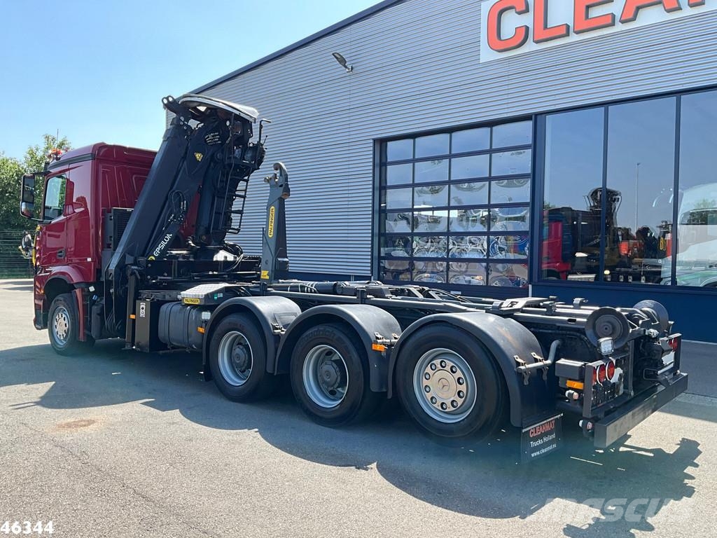 Mercedes-Benz Arocs 3253 Euro 6 8x4 Palfinger 17 Tonmeter Z-kraa Camiones polibrazo