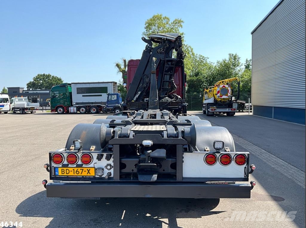 Mercedes-Benz Arocs 3253 Euro 6 8x4 Palfinger 17 Tonmeter Z-kraa Hook lift trucks