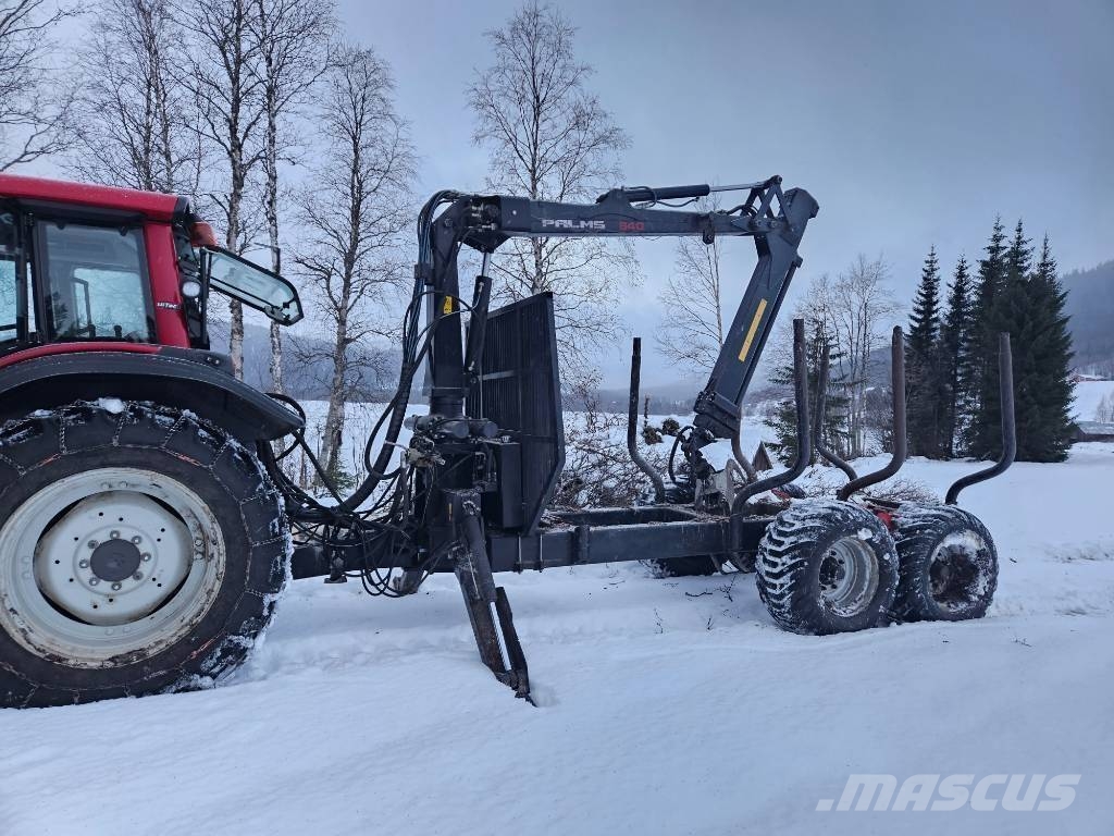 Palms Huggarvagn 14 D Med 840 Kran Other trailers