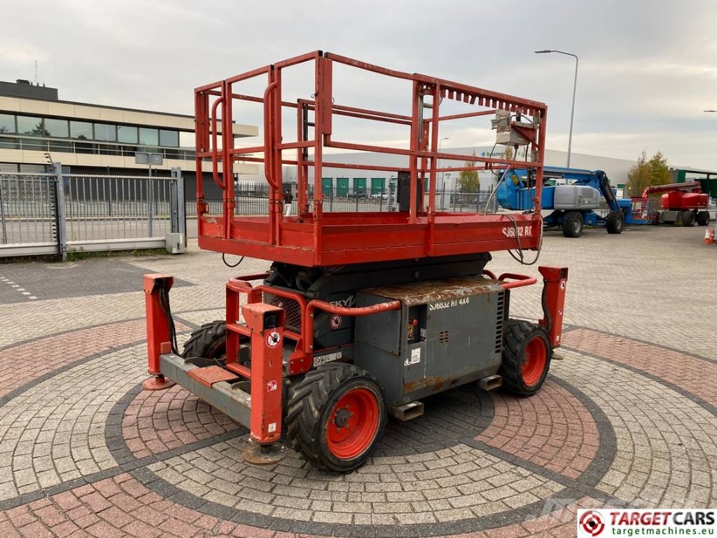SkyJack SJ6832RT Diesel 4x4 Scissor Work Lift 1180cm Škarjaste dvižne ploščadi