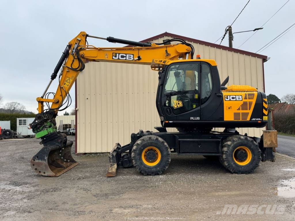 JCB JS 145 W Wielgraafmachines