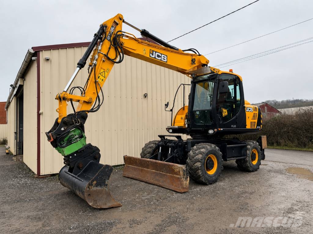 JCB JS 145 W Wielgraafmachines