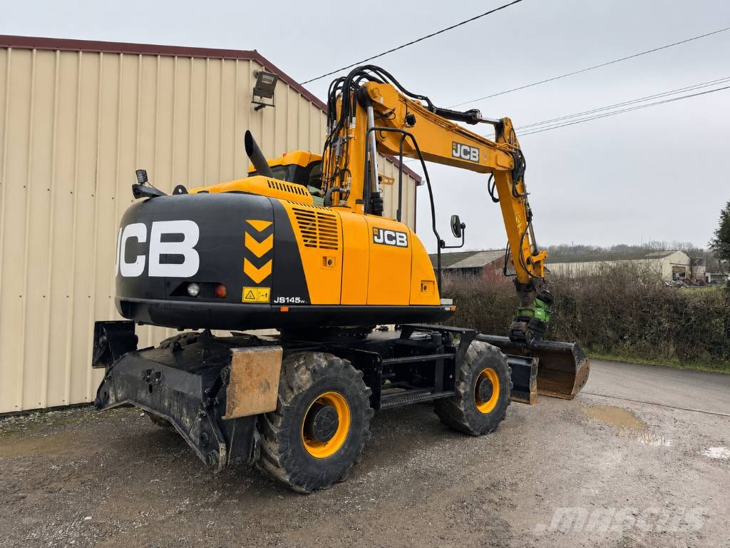 JCB JS 145 W Wielgraafmachines