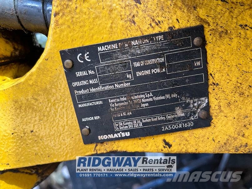 Komatsu PC 26 MR-5 حفارات صغيرة أقل من 7 طن (حفارات صغيرة)
