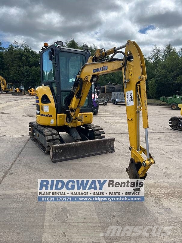 Komatsu PC 26 MR-5 حفارات صغيرة أقل من 7 طن (حفارات صغيرة)