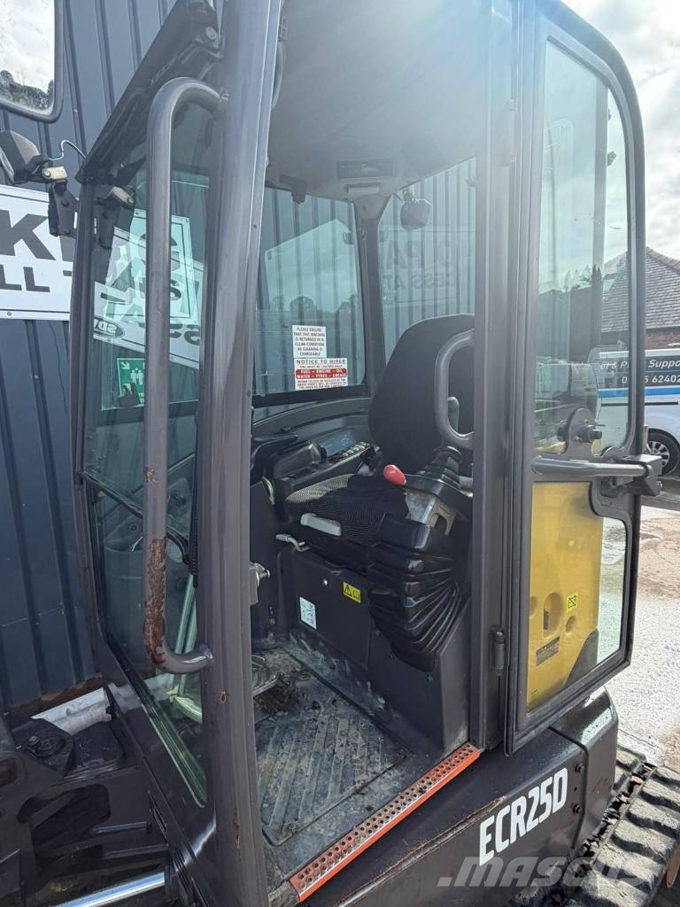 Volvo ECR 25 小型挖掘机