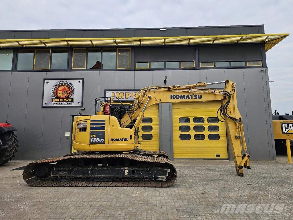 Komatsu PC138US-10 حفارات زحافة