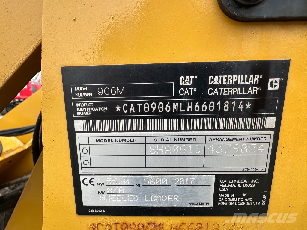 CAT 906M Hjullastare