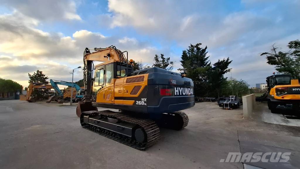Hyundai HX260NL Rupsgraafmachines