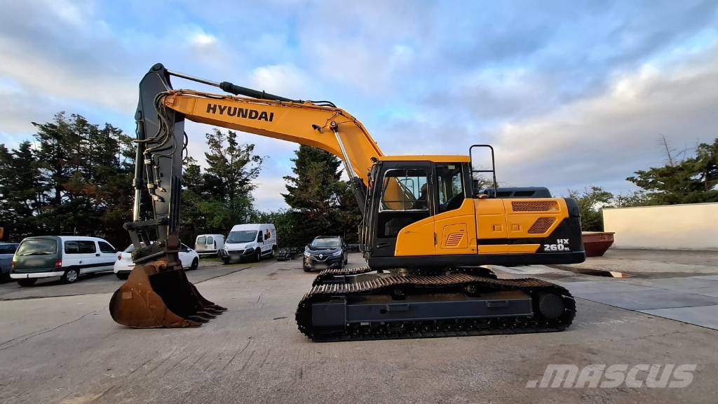 Hyundai HX260NL Rupsgraafmachines