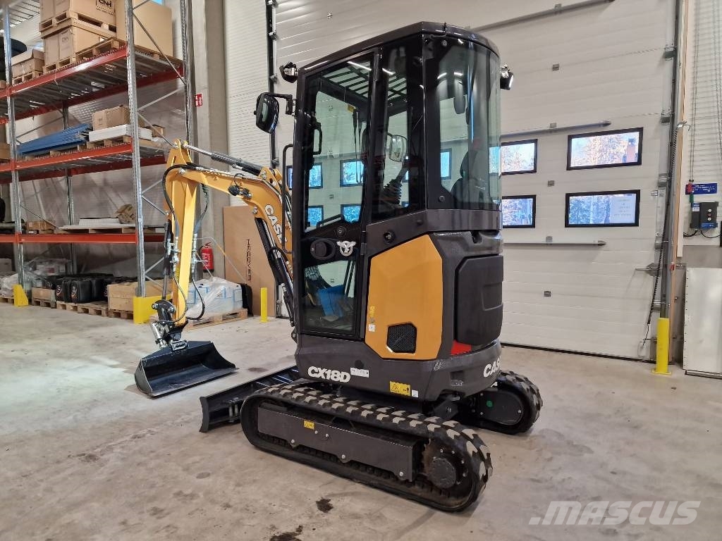 CASE CX 18 D Mini excavators < 7t (Mini diggers)