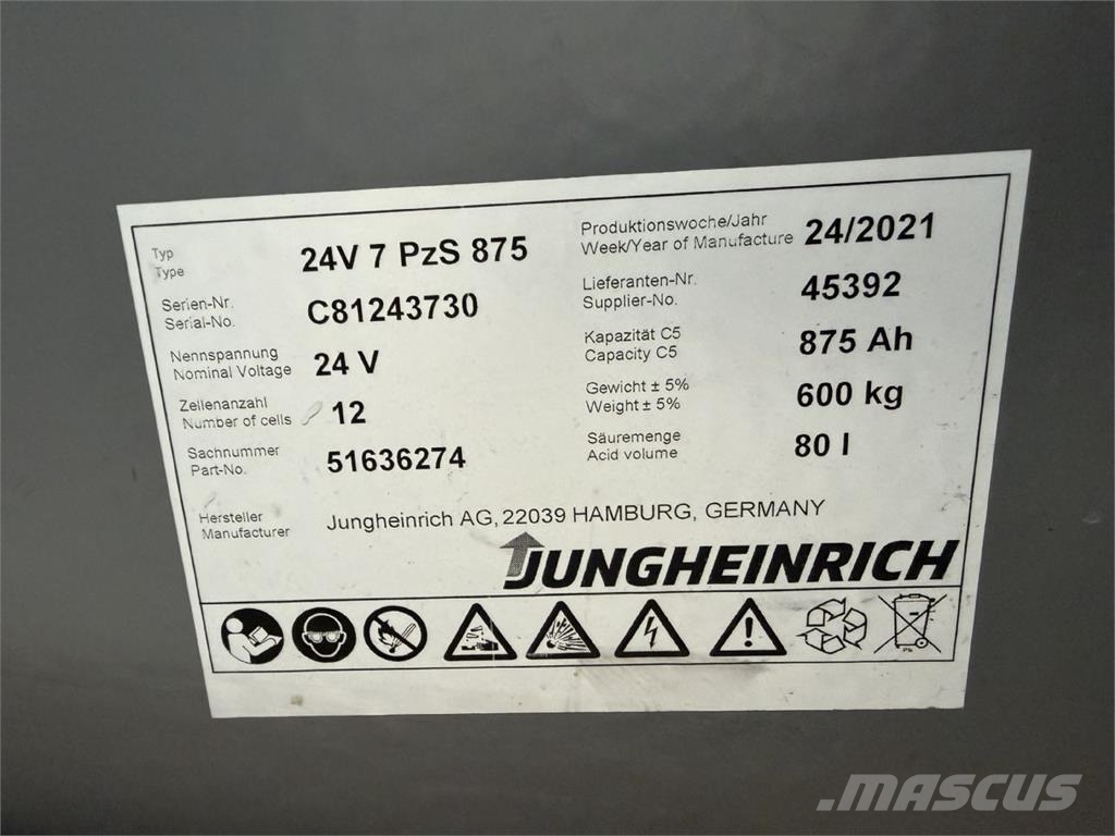 Jungheinrich EFG 113 Elektrische heftrucks