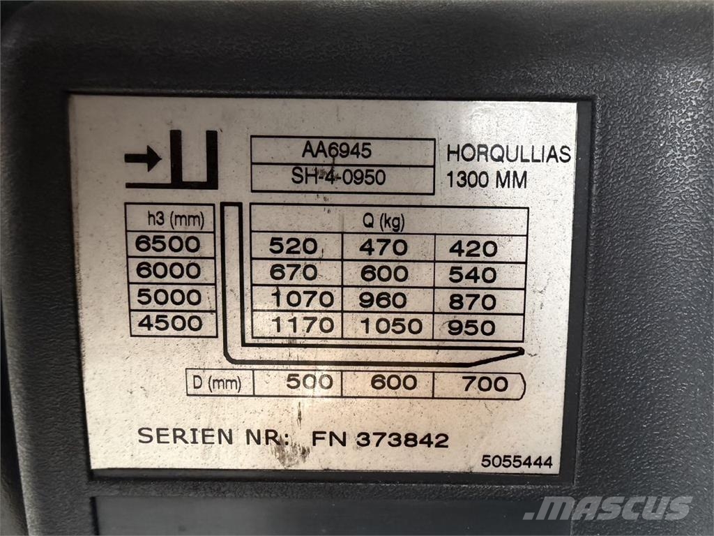 Jungheinrich EFG 113 Elektriniai šakiniai krautuvai