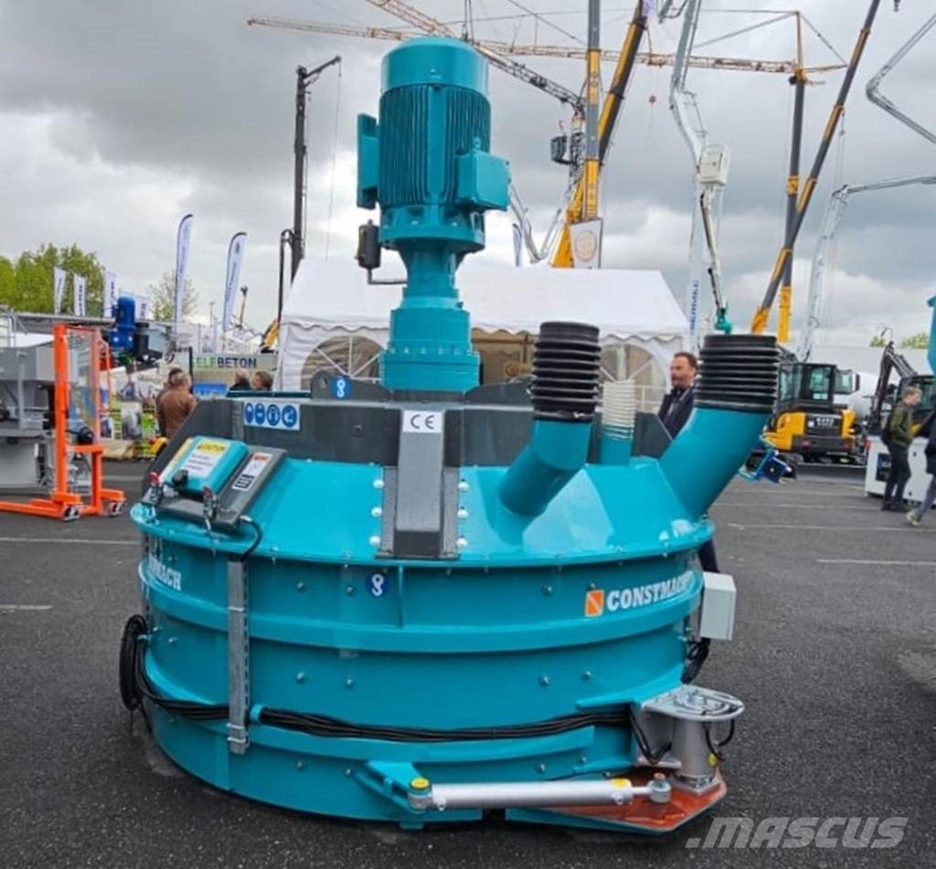 Constmach Planetary Concrete Mixer (Concrete Mixer) Betono/Cemento maišytuvai