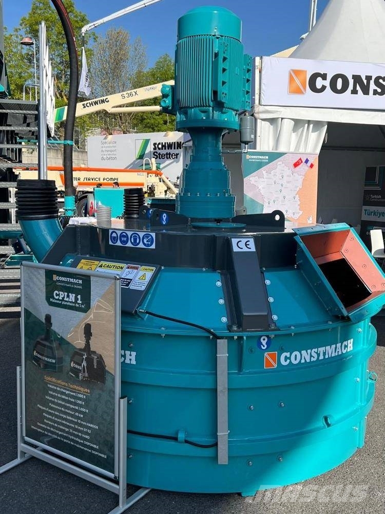 Constmach Planetary Concrete Mixer (Concrete Mixer) Betono/Cemento maišytuvai
