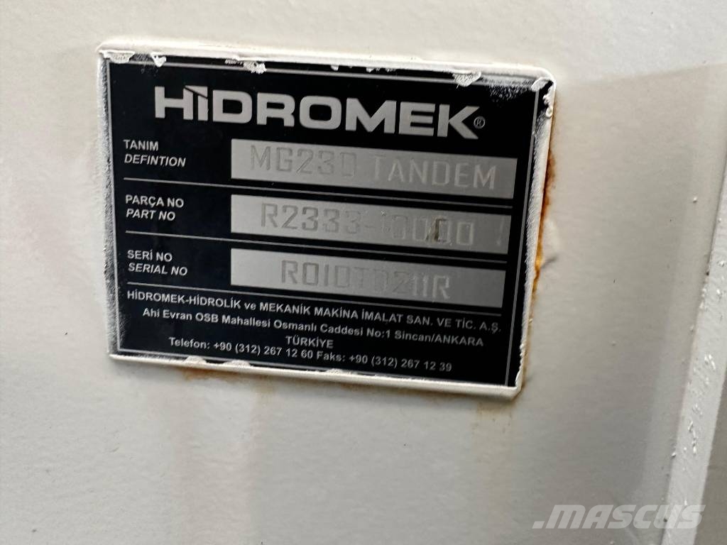 Hidromek HMK230MG-5 Κατασκευές - Άλλα