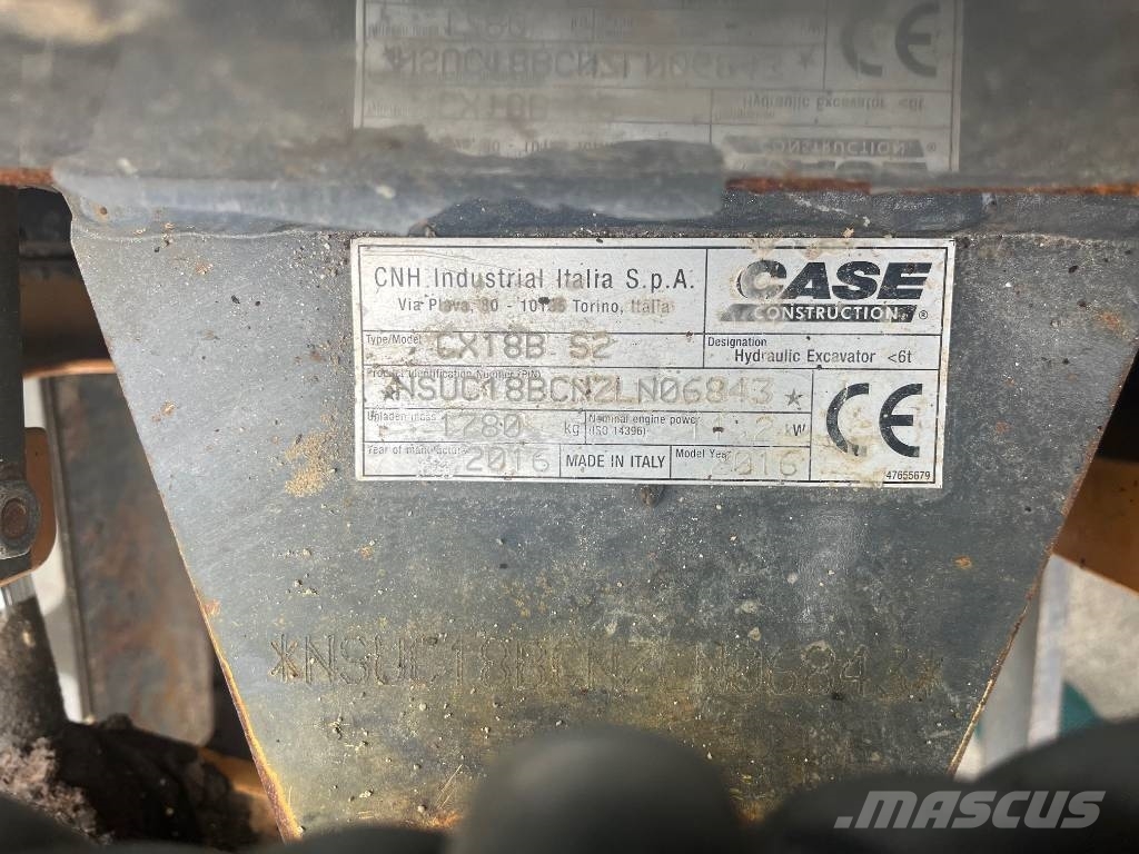 CASE CX 18 B Mini excavators < 7t (Mini diggers)